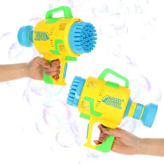 Hračka bublifuk ROCKET BUBBLE GUN stroj na výrobu bublin