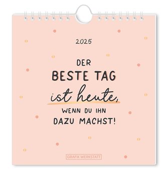 Postkartenkalender 2025 Der beste Tag