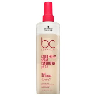 Schwarzkopf Professional BC Bonacure Color Freeze Spray Conditioner pH 4.5 Clean Performance bezoplachový kondicionér pro barvené a melírované vlasy 400 ml
