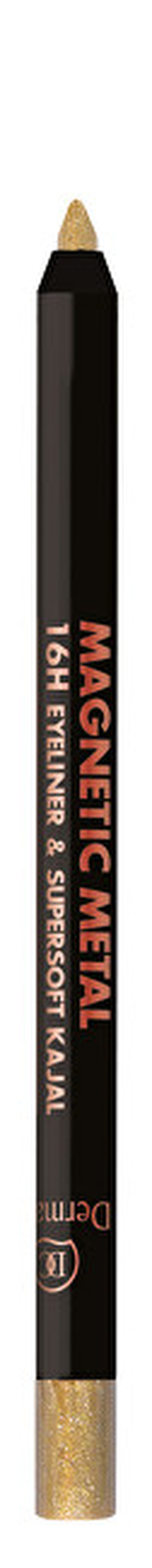 Dermacol Metalická oční linka v tužce Magnetic Metal (16H Eyeliner & Supersoft Kajal) 2 g Metalická oční linka v tužce Magnetic Metal (16H Eyeliner & Supersoft Kajal) 2 g - Odstín 3 modrá woman