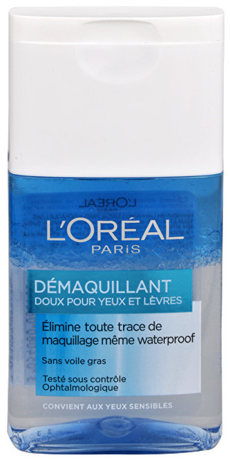 L´Oréal Paris Dvoufázový odličovač očí a rtů (Gentle Make-Up Remover for Eyes & Lips) 125 ml woman