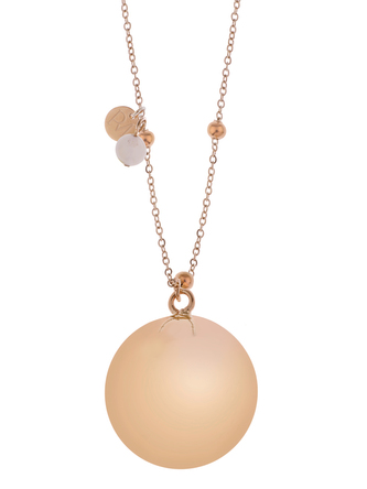 Proud MaMa Mexická bola Steel růžové zlato s růženínem