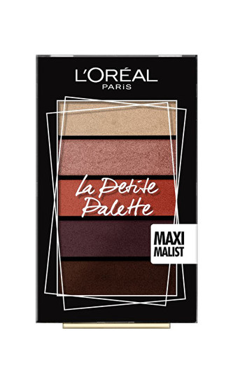 L´Oréal Paris Paletka očních stínů La Petite Palette 5 x 0,8 g Paletka očních stínů La Petite Palette 5 x 0,8 g - Odstín Optimist woman