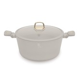 Kastrol s poklicí s titanovým povrchem 30 cm Sahara Collection