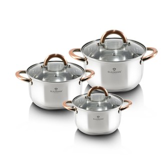 Sada nádobí nerez 6 ks Gourmet Line Copper Sada nádobí nerez 6 ks Gourmet Line Copper