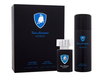 Lamborghini Acqua toaletní voda 15 ml + tělový sprej 150 ml