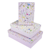 Sada dárkových krabic 3 KS  Summer Meadow  85574 GOLDBUCH