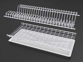 ODKAPÁVAČ NA NÁDOBÍ SKLÁDACÍ 60 BÍLÝ S PODNOSEM MET