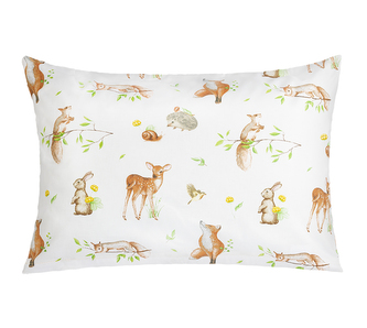 Povláček bavlna - Zvířátko v lese - 40x60cm na zip ( pouze povlak ) Povláček bavlna - Zvířátko v lese - 40x60cm na zip ( pouze povlak )