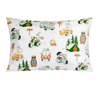 Povláček bavlna - Stanování - 40x60cm na zip ( pouze povlak ) Povláček bavlna - Stanování - 40x60cm na zip ( pouze povlak )