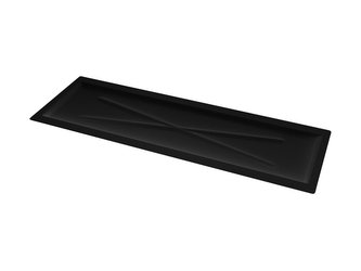 KOLÉBKA PRO SUŠIČKU 80 ŠIROKÁ 750X247 ČERNÁ - MET