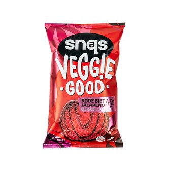 Snaqs Červená řepa chipsy jalapeño váha 75g