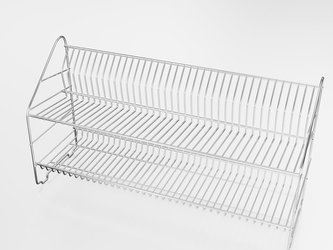 ODKAPÁVAČ NA NÁDOBÍ DVOJITÝ 80 STŘÍBRNÝ S PODNOSEM STŘÍBRNÝ MET