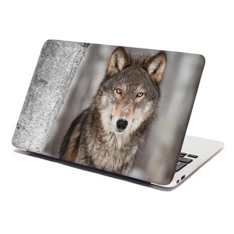 Samolepka na notebook Vlk 2: 38x26 cm