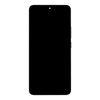 LCD Display + Dotyková Deska + Přední Kryt pro Xiaomi Redmi Note 13 Pro 5G Midnight Black