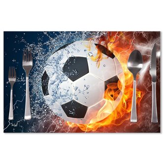 Prostírání Fotbalový míč: 40x30cm
