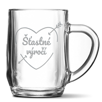 Půllitr Šťastné výročí: 0,5