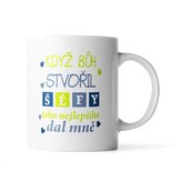 Hrnek Když Bůh stvořil šéfy: 330 ml