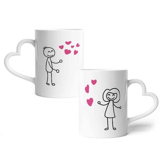 Hrnky On a ona: 2ks 330ml