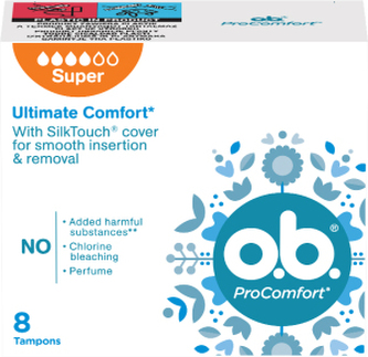 o.b. Tampóny ProComfort Super Tampóny ProComfort Super - Varianta 8 ks woman