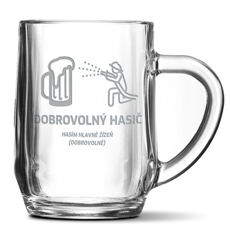 Půllitr Dobrovolný hasič: 0,5