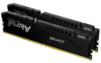 KINGSTON DIMM DDR5 32GB (Kit of 2) 6000MT/s CL30 ECC FURY Beast EXPO Černá