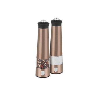 Mlýnek na pepř a sůl elektrický sada 2 ks Rosegold Metallic Line Mlýnek na pepř a sůl elektrický sada 2 ks Rosegold Metallic Line