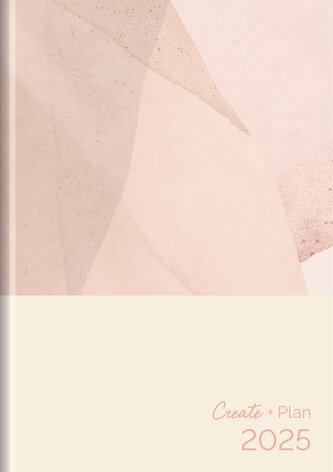 Buchkalender Create & Plan Abstract 2025