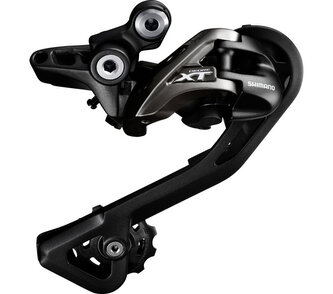 měnič MTB 10k Shimano T8000 černý dlouhé vodítko original balení