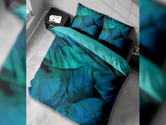 Moderní 3D povlečení 140x200, 70x90 Paradise green