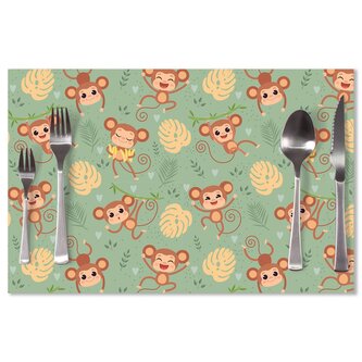 Prostírání Roztomilé opičky: 40x30cm