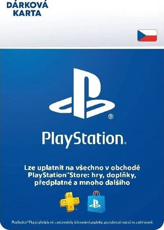 Sony PlayStation Store předplacená karta 800 CZK