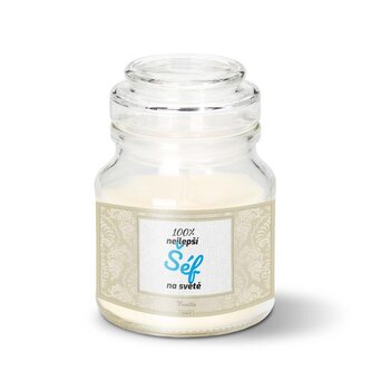 Svíčka 100% nejlepší šéf na světě: 120 g