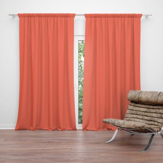 Závěs Paprika: 2ks 140x250cm