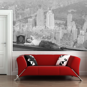 Tapeta Zedník na traverze: 208x125 cm