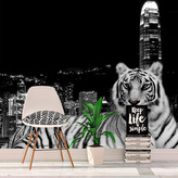 Tapeta Městský tygr: 336x220 cm