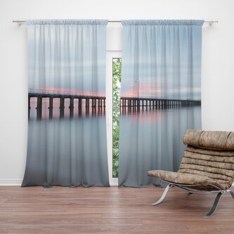 Závěs Molo s červánky: 2ks 140x250cm Závěs Molo s červánky: 2ks 140x250cm