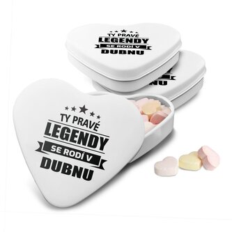 Bonbónky Ty pravé legendy se rodí v dubnu - 3 ks