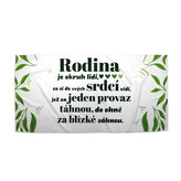 Ručník Rodina 5: 70x140 cm