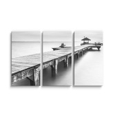 Obraz - 3-dílný Molo 2: 120x80 cm