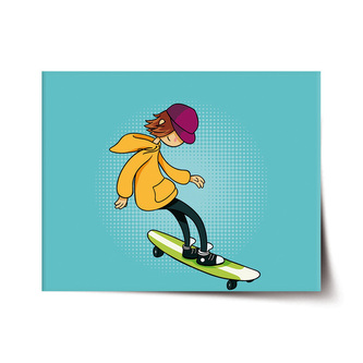 Plakát Skejťák: 120x80 cm