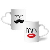 Hrnky Mr. a mrs.: 2ks 330ml
