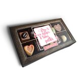 Pralinky Přeji ti vše nejlepší k tvému svátku: 10 ks pralinek