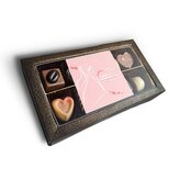 Pralinky Blahopřejeme novomanželům: 10 ks pralinek