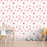 Tapeta Růžové dudlíky: 336x220 cm