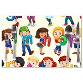 Prostírání Abeceda: 40x30cm