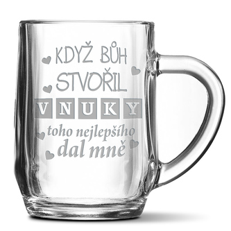 Půllitr Když Bůh stvořil vnuky: 0,5