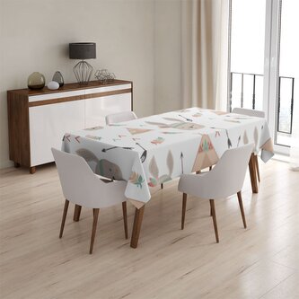 Ubrus Zajíci u stanu: 130x170 cm Ubrus Zajíci u stanu: 130x170 cm