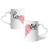 Hrnky Love: 2ks 330ml