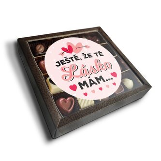 Pralinky Ještě, že tě lásko mám: 20 ks pralinek